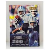 1996 Pinnacle Black n Blue Deion Sanders #20