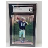 1998 Topps Finest Peyton Manning RC #121 SGC 7