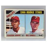 1966 Topps Fergie Jenkins RC #254 Creases