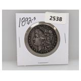 1892-S 90% Silv Morgan $1 Dollar