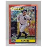2025 Topps Chrome Mojo Ben Rice Rookie #86