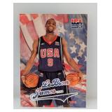 2004 Fleer USA LeBron Jamesï¿½Crease