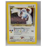 2000 Pokemon Neo Genesis Lugia Holo #9 Swirl Edges