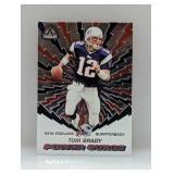 2002 Pacific Adrenaline Tom Brady Power Surge 6