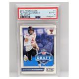 2017 Score Draft Patrick Mahomes Rookie PSA 6