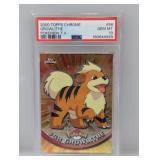 2000 Topps Chrome Pokemon Growlithe #58 PSA 0