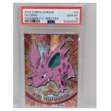 2000 Topps Chrome Pokemon Nidorino Spectra PSA 10