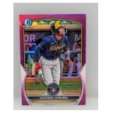 2023 Bowman Ch Prosp Purple Jackson Chourio /199