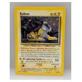 2000 Pokemon Neo Revelation Raikou Holo #13 Edge