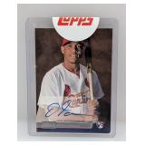 2014 Oscar Taveras Topps Stadium Club Auto RC