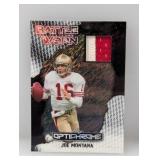 1/1 2025 Leaf Optichrome Joe Montana Relic BW-13
