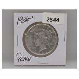1926-S 90% Silv Peace $1 Dollar