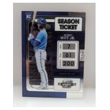 2022 Contenders Season Ticket Bobby Witt Jr RC #19