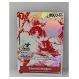 One Piece Edward.Newgate Stamped Promo