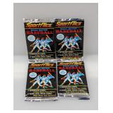 (4) 1987 Sport Flics Baseball Packs
