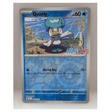 2024 Pokemon Quaxly Reverse Holo Horizons Stamp