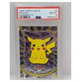 2000 Topps Chrome Pokemon Pikachu #25 PSA 10