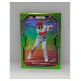 2021 Prizm Bryce Harper Lime Green Prizm 107/125