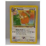 2001 Pokemon Southern Island Raticate #6 Edges