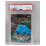 2000 Topps Chrome Pokemon Bulbasaur #1 PSA 10