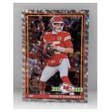 2026 Topps Patrick Mahomes Foilboard Refractor
