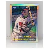 2013 Topps Hank Aaron Refractor Insert
