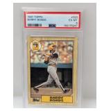 1987 Topps Barry Bonds PSA 6