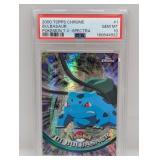 2000 Topps Chrome Pokemon Bulbasaur Spectra PSA 10