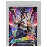 2024 Topps Chrome Future Star X-Fractor Bo Nix RC