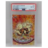 2000 Topps Chrome Pokemon Arcanine Sparkle PSA 8
