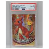 2000 Topps Chrome Pokemon Charmeleon Spectra PSA 8