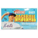 2021 Topps Heritage Baseball Hobby Box