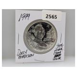 1999 90% Silv Dolley Madison Half $1 Dollar