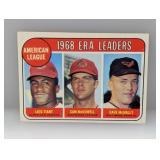 1969 Topps ERA LEADERS TIANT/McDOWELL/McNALLY 7