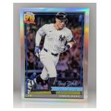 2026 Topps Chrome Aaron Judge Refractor 75th Var