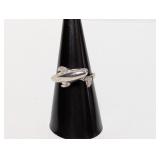 .925 Sterl Dolphin Ring Sz 8