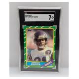 1986 Topps Rookie #297 Anthony Carter SGC 7 NM