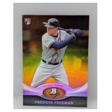 2011 RC Freddie Freeman Gold Version Topps Bp