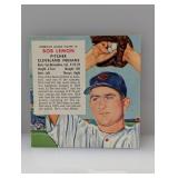 1955 Red Man Tobacco BOB LEMON HOF 8A Cs/S