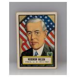 1952 Topps Look n See #2 Woodrow Wilson 1913-1921