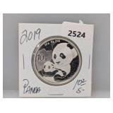 2019 30G .999 Silv Panda 10 Yuan