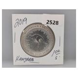 2019 1oz .999 Silv Australian Kangaroo