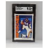 1991 UD #99 Herschel Walker Checklist SGC 9.5