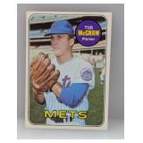 1969 Topps Baseball TUG McGRAW MIRACLE MET 601
