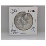 2005 1oz .999 Silv Mexico Libertad