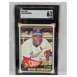 1965 TOPPS BOB GIBSON #320 SGC 6