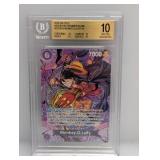 2026 One Piece Monkey D. Luffy BGS Pristine 10