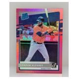 2020 Donruss Rated Rookie Pink Yordan Alvarez RC