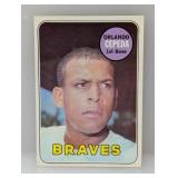 1969 Topps Baseball ORLANDO CEPEDA HOF 385