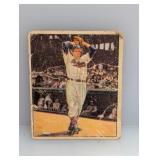 1950 Bowman #6 Bob Feller HOF Indians Damage